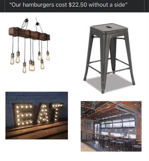 Expensive Burgers Without a Side