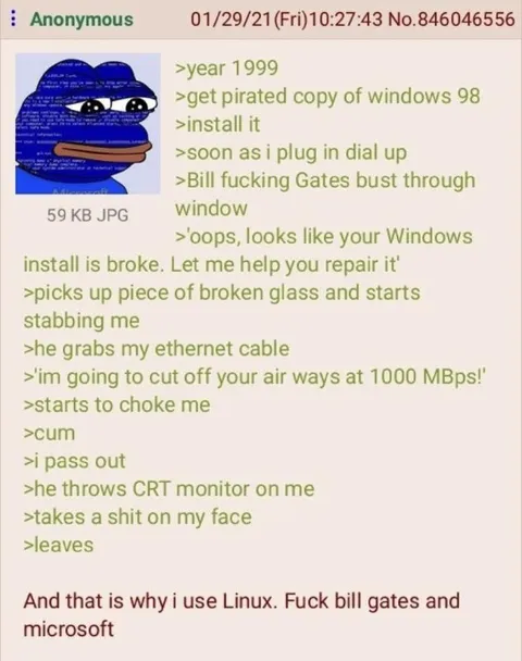 Bill Gates Repairs Windows 98