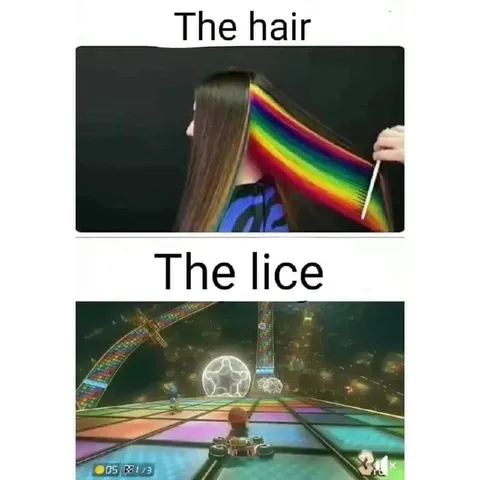 The hair, the ice