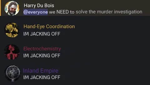 Disco Elysium Skills Ignore Murder