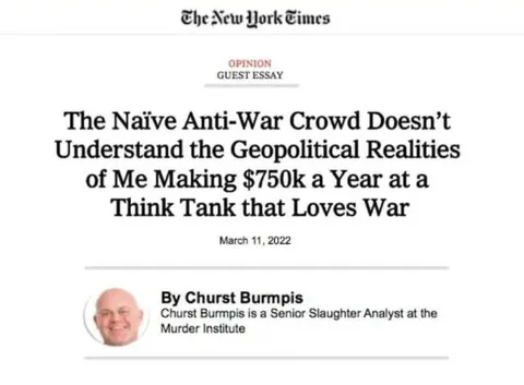 Naïve Anti-War Crowd Think Tank Essay