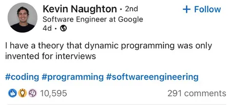 Dynamic Programming Interview Theory