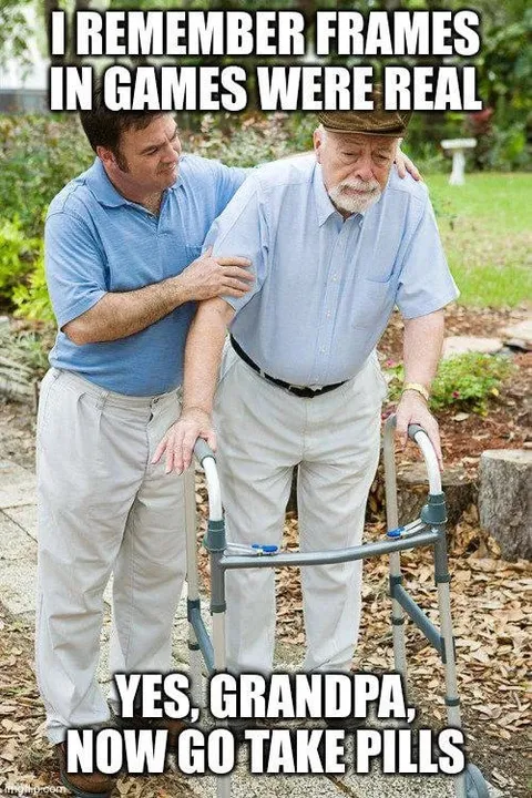 Grandpa Remembers Real Game Frames