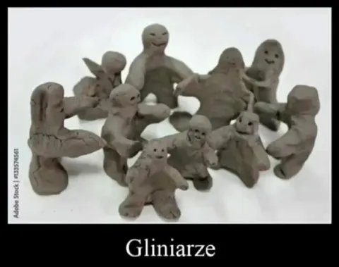 Glinjarze clay figures