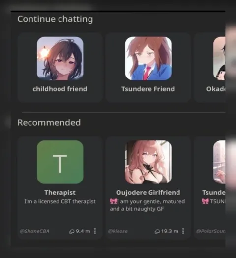 Therapist Girlfriend Recommendations