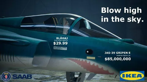 Blåhaj Fighter Jet Upgrade
