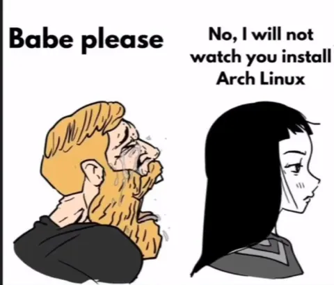 Refusing to Watch Arch Linux Install