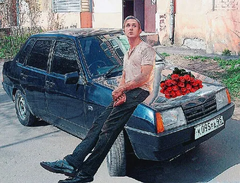 Романтика на старой машине