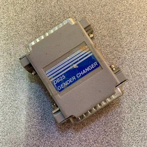 DB25 Gender Changer Adapter