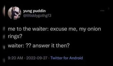 Answer My Onion Rings