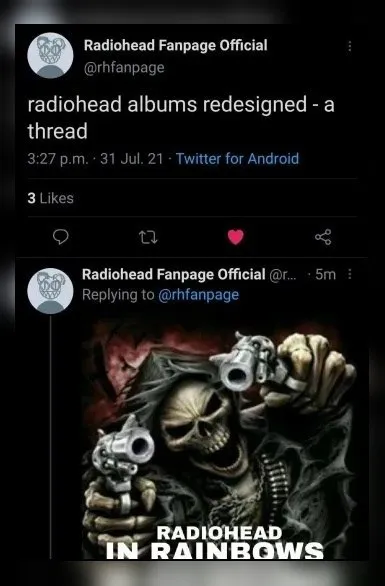 Radiohead Albums Redesigned