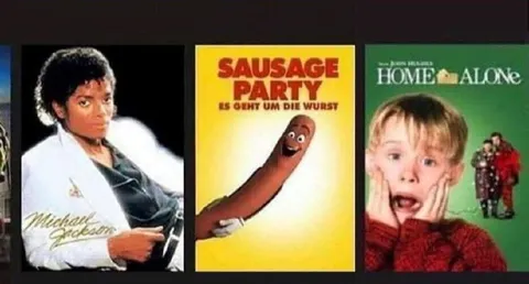 Michael Jackson Sausage Party Home Alone