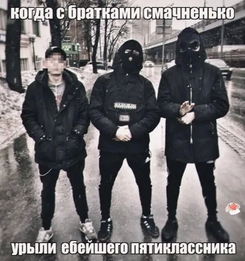 Братки смачно урыли пятиклассника