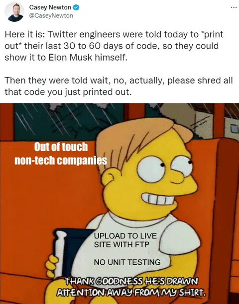 Twitter Engineers Shred Their Code