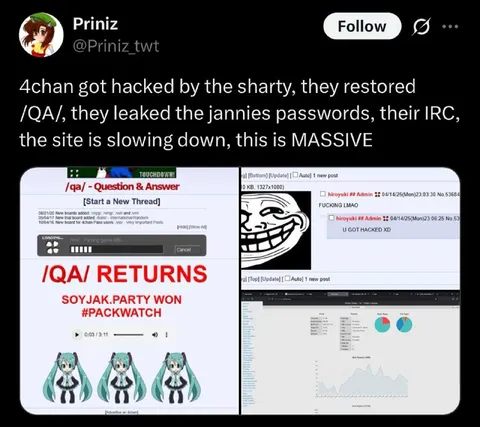 4chan Gets Hacked