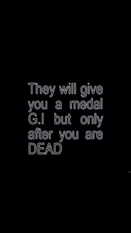 They Do Not Care About G.I.