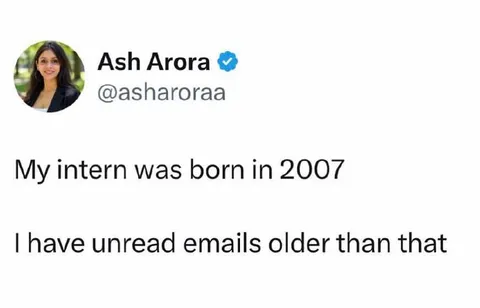 Unread Emails Older Than My Intern