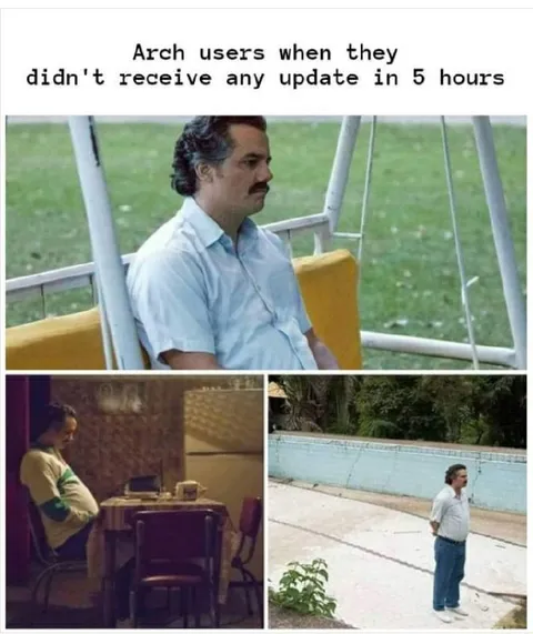 Arch Users Waiting for Updates