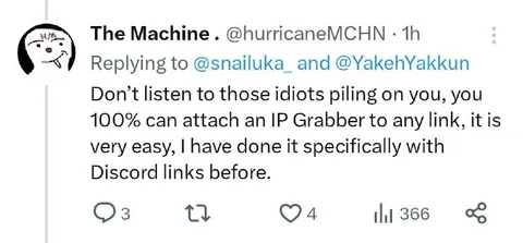 IP Grabber Discord Link Advice