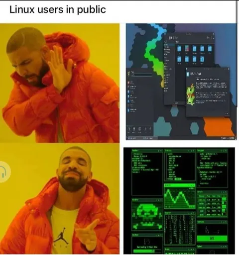 Linux Users in Public