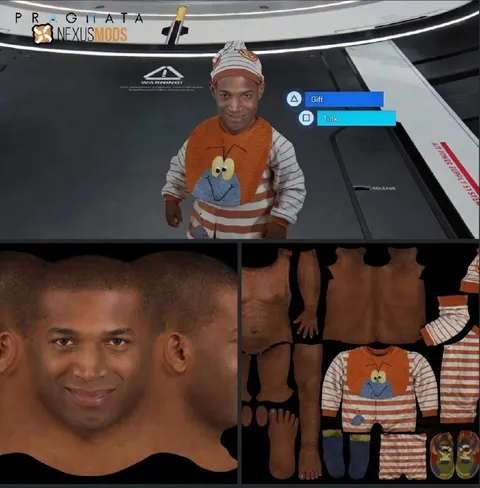 Pragmata Cartoon Outfit Mod