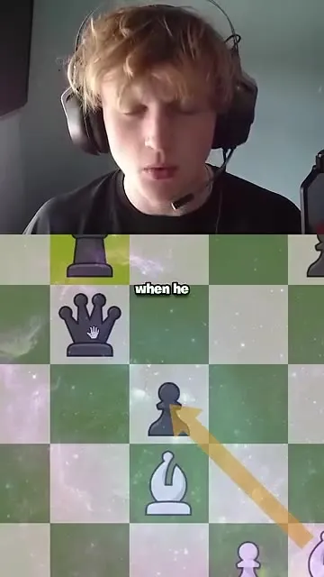 Chess Player Sees the Triple Fork