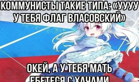 У тебя флаг власовский