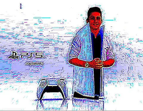 Glitched PS5 Presentation