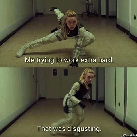 Trying to Work Extra Hard
