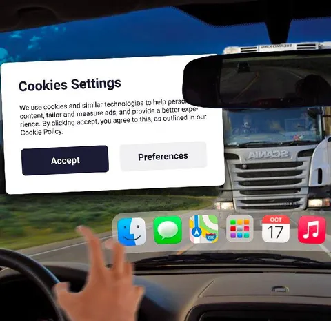 Accept Cookies While Driving