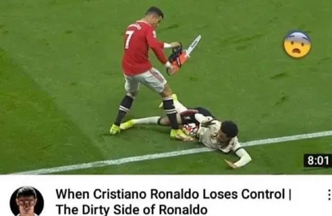 When Ronaldo Loses Control