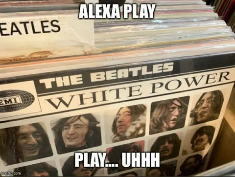 Alexa Plays White Power