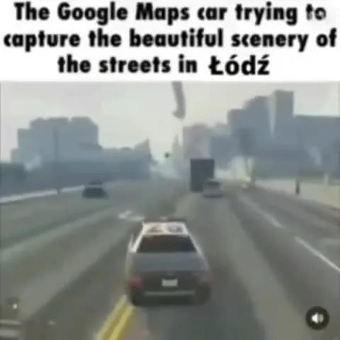 Google Maps car in Łódź