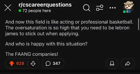 Oversaturated Career Field