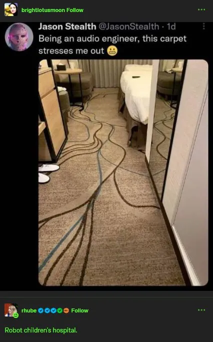 Audio Engineer Hates This Carpet
