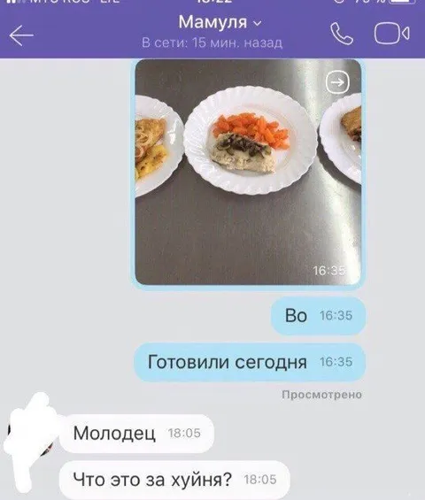 Мамина стряпня и честный отзыв