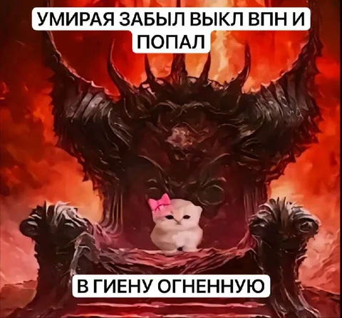 Забыл выключить VPN