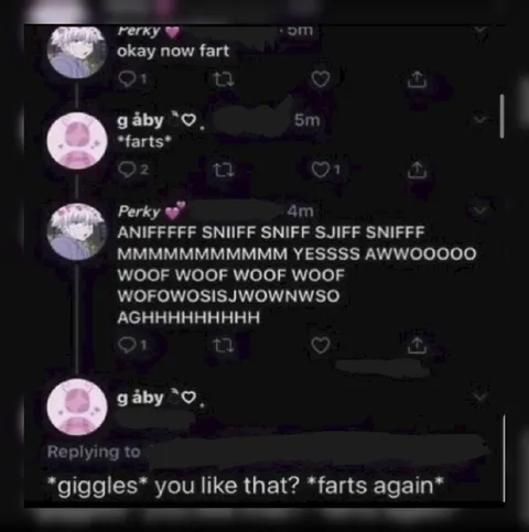 Farting Until the Dog Reacts