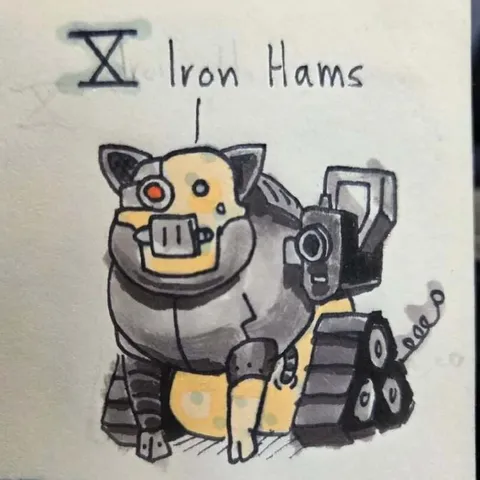 Iron Hams Armored Cat