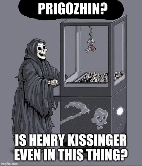 Kissinger in the Claw Machine