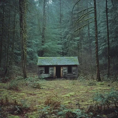 Хижина в лесу