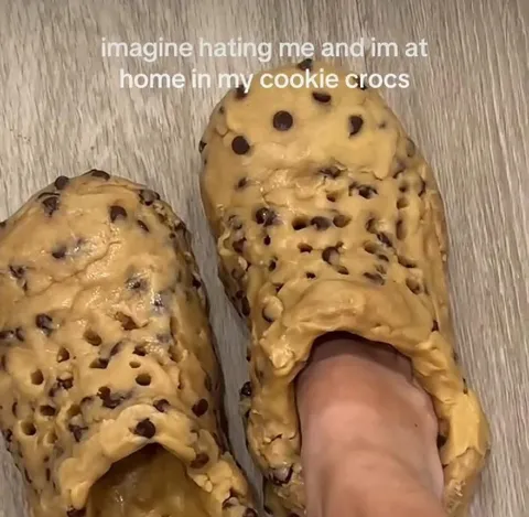 Cookie Crocs at Home