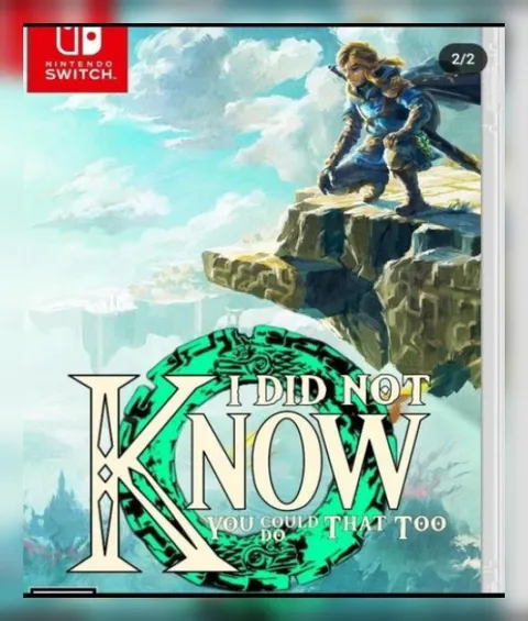 I Did Not Know You Could Do That Too