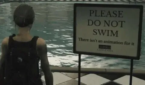 Please Do Not Swim Animation