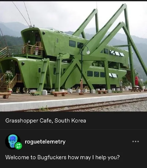 Grasshopper Cafe Bugfuckers