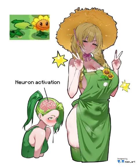Sunflower Neuron Activation