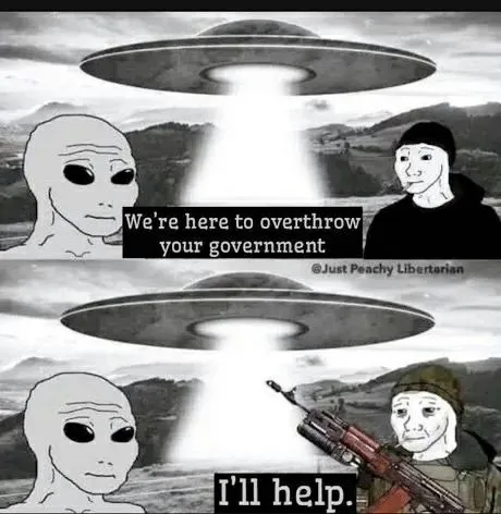 Alien Overthrows the Government
