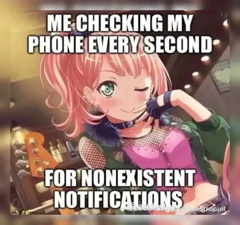 Checking Phone for Nothing