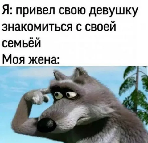 Привёл девушку знакомиться с женой