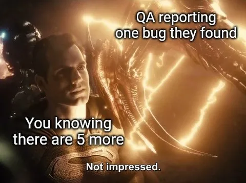 QA Finds One Bug